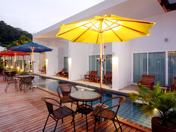 Thailand, Phuket, Kata Lucky Villa & Pool Access